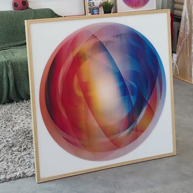 Video laden: Orbit (Edition of 1, 100x100 cm)