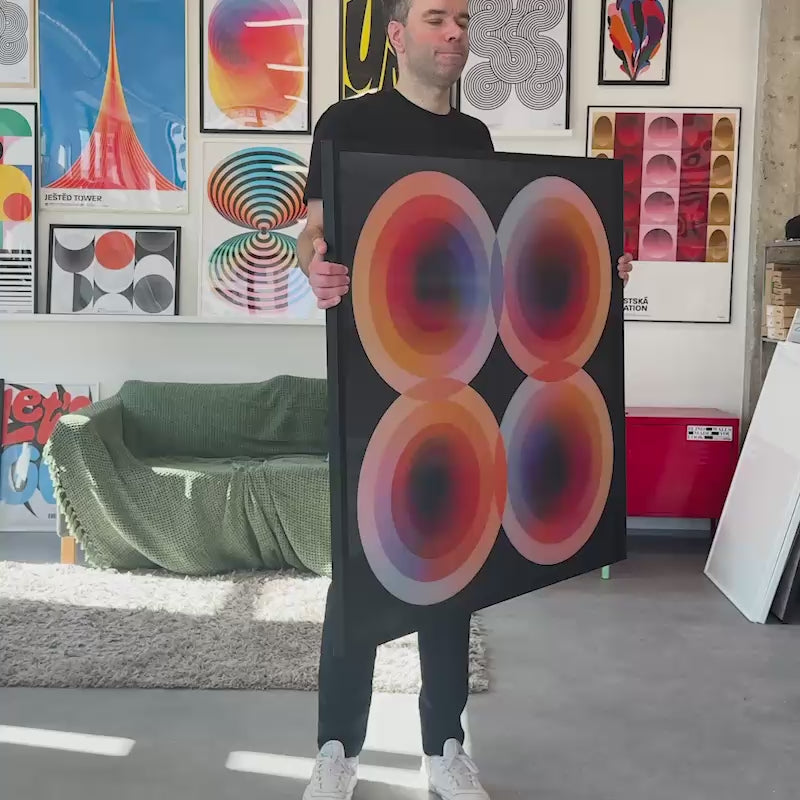 Load video: Beats (Edition of 1, 100x100 cm)