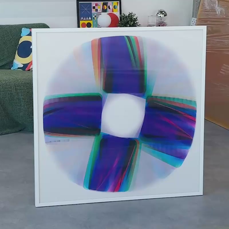 Load video: Pulse (Edition of 3, 100x100 cm)