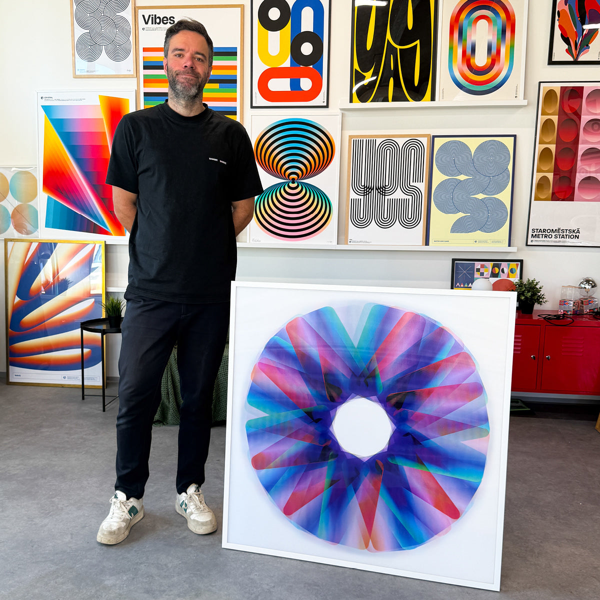 Pulse (Edition of 3, 100x100 cm)