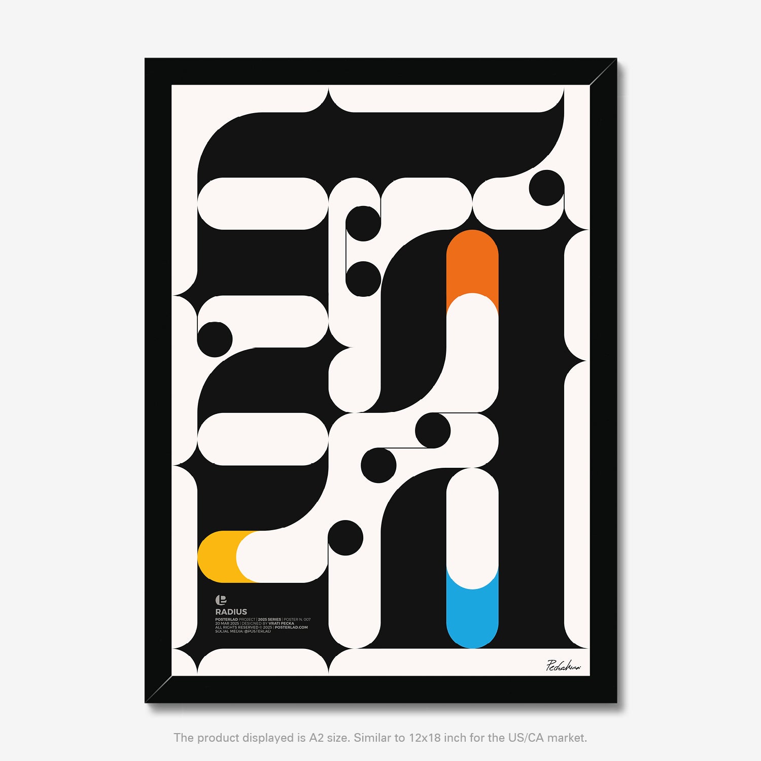 Thick matte paper poster with 189 g/m² weight and ISO brightness of 104%