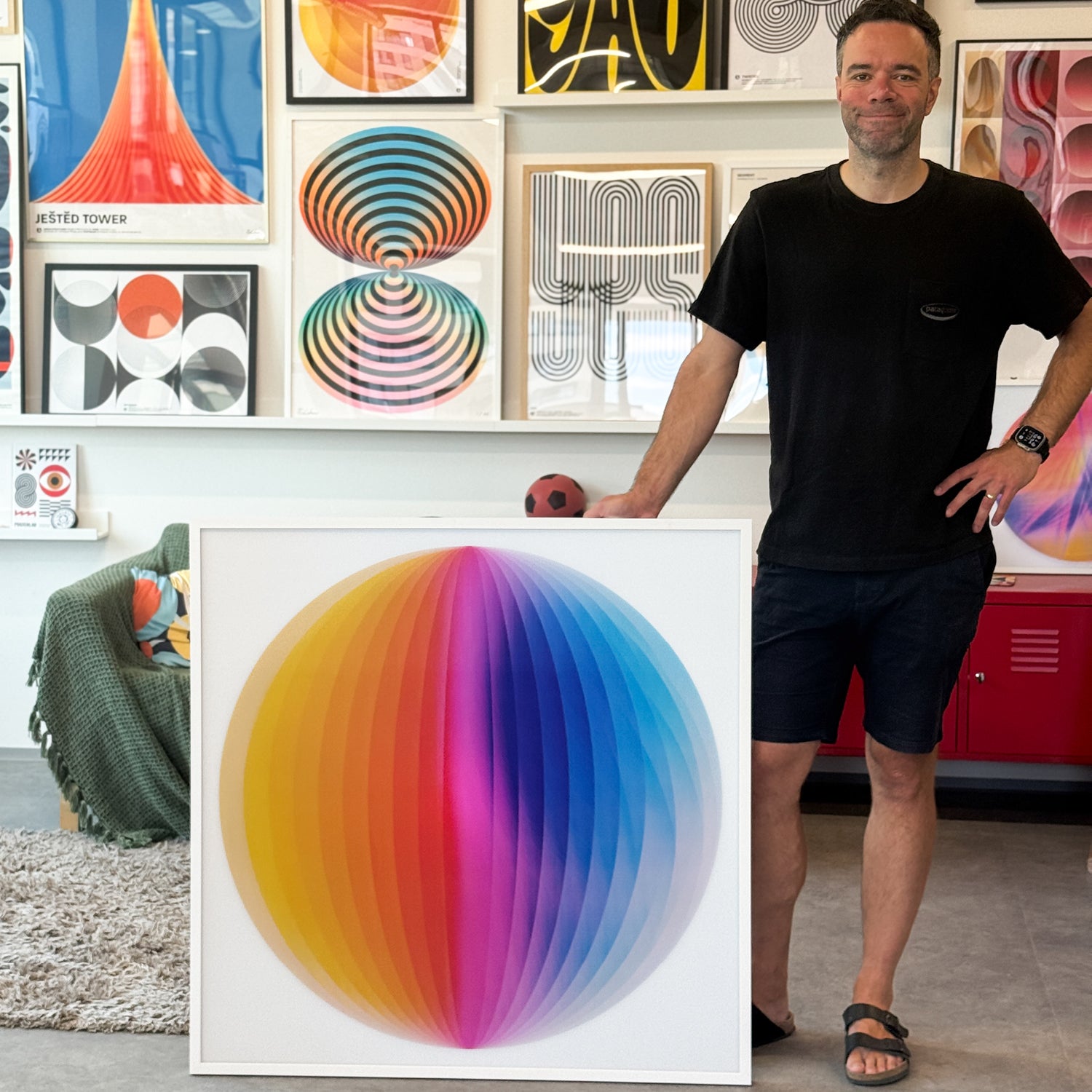 Spectra (Edition of 3, 100x100 cm)