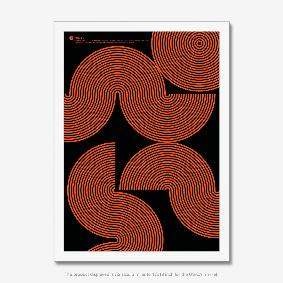  Energetic and musical design evoking retro and modern aesthetic 