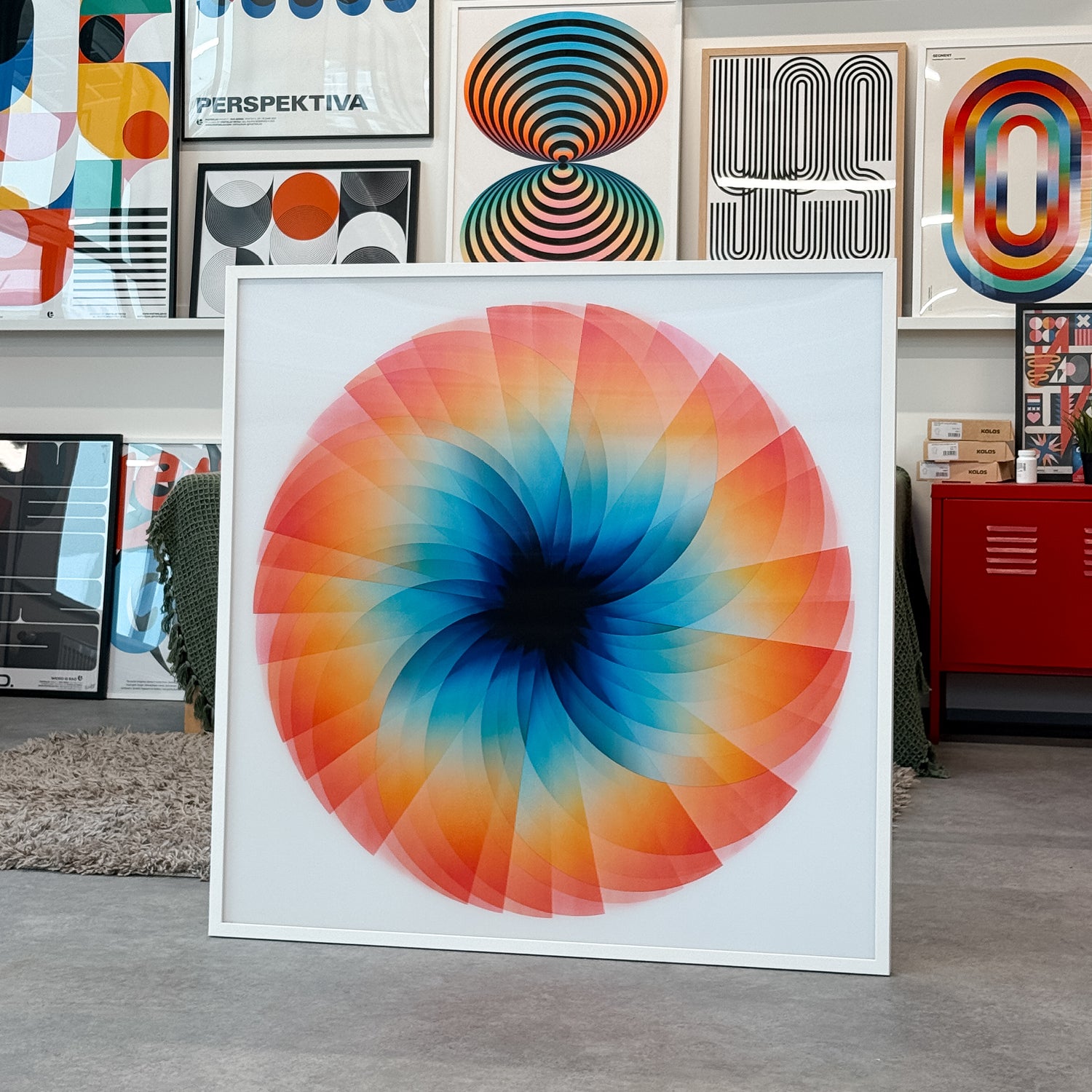Winds (Edition of 1, 100x100 cm)
