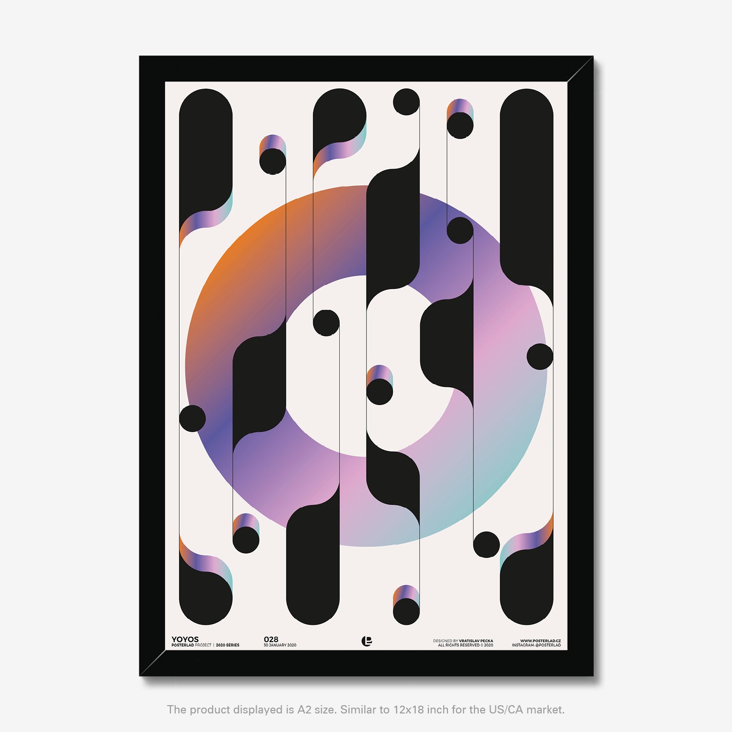 Yoyos prints, a perfect addition to your decor for a pop of color