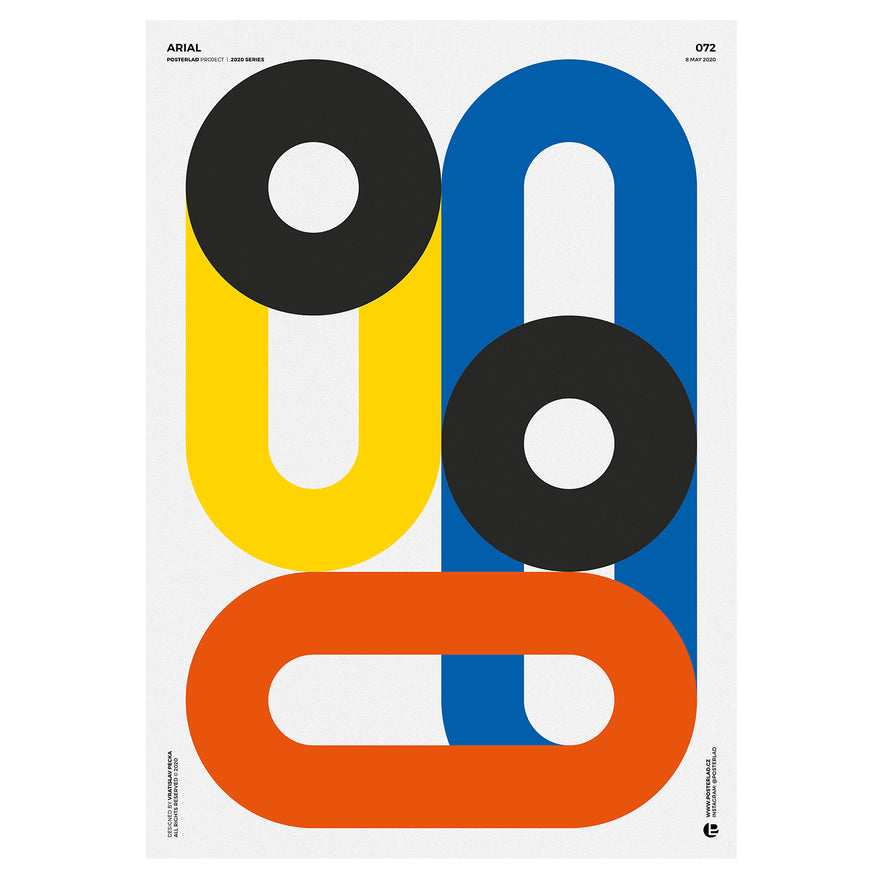 Minimalist: Abstract posters & art prints by PosterLad