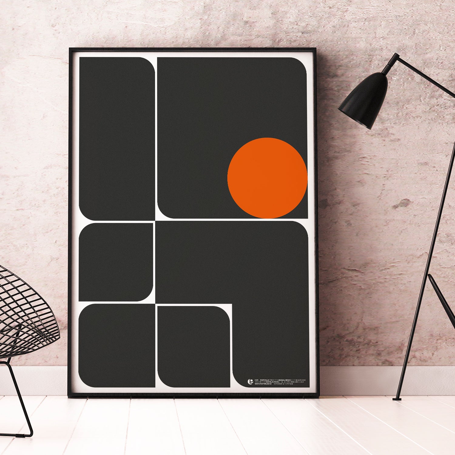 Thick and durable print of product m011 adds wonderful accent to office
