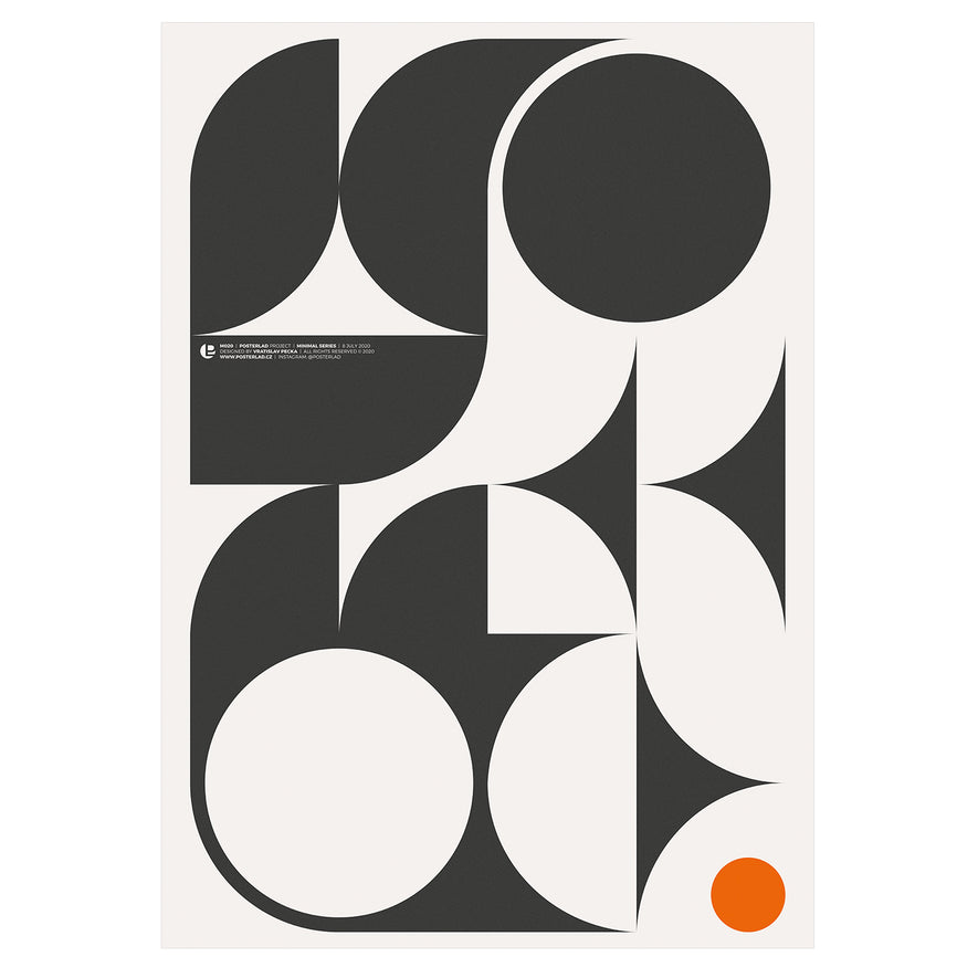 Minimalist: Abstract posters & art prints by PosterLad